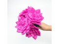 31cm Handmade Felt Dahlia Flowers for Decor - Felt and Yarn