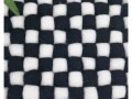 20x20cm Square Multicolor Felt Ball Trivet Collection