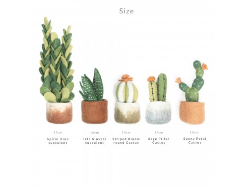 Wholesale Felt Succulents & Cactus Plants