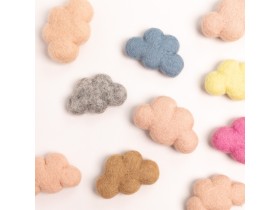 8x5cm Felted Cloud