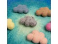 8x5cm Felted Cloud