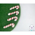 10cm Handmade Wool Felt Candy Cane