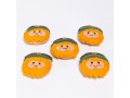 7cm Felt Stitched Leprechaun Heads for Festive Crafts - Felt and Yarn
