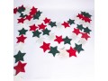 Handmade Wool Felt Christmas Star Garland