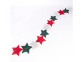 Handmade Wool Felt Christmas Star Garland
