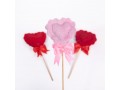 Handmade Stitched Felt Heart Wand