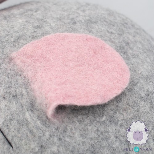 Cute Mouse Felt Cat House