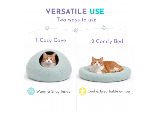 Wholesale Wool Felt Cat Cave