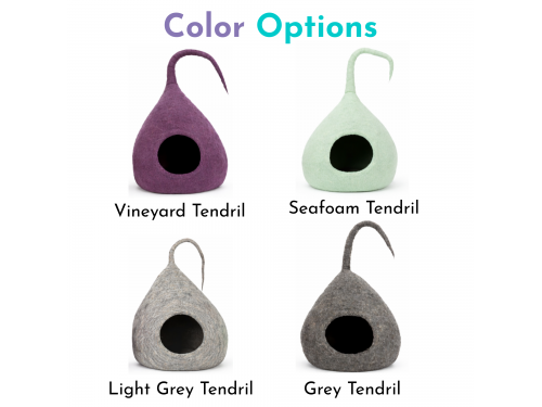 Wholesale Straight Tendril Wool Felt Cat Cave