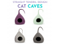 Wholesale Straight Tendril Wool Felt Cat Cave - Felt and Yarn