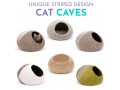 Wholesale Unique Striped Wool Felt Cat Cave - Felt and Yarn