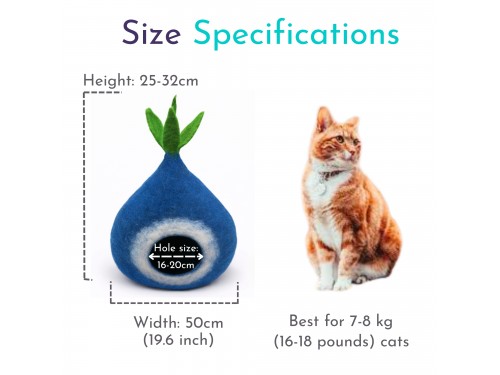 Wholesale Veggie Design Wool Felt Cat House