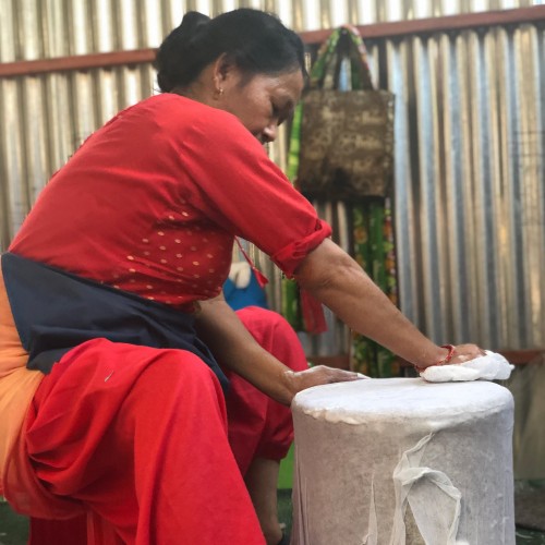 9cm Cheeky Yule Log Cake