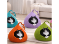 Wholesale Solid Color Tendril Wool Felt Cat Cave