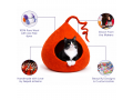 Wholesale Solid Color Tendril Wool Felt Cat Cave