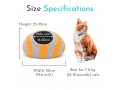 Striped Design Wool Felt Cat Cave – Sample Piece