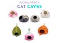 Wholesale Floral Design Wool Felt Cat Caves - Felt and Yarn