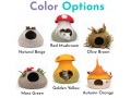 Wholesale Mushroom Design Wool Felt Cat Caves