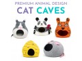 Wholesale Premium Animal Design Wool Felt Cat Caves - Felt and Yarn