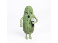 Handmade Wool Felt Singer Cucumber Ornament