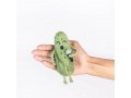 Handmade Wool Felt Singer Cucumber Ornament - Felt and Yarn