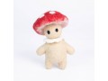 Handmade Felt Mushroom Character Ornament