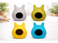 Wholesale Bunny Ear Wool Felt Cat Cave   - Felt and Yarn
