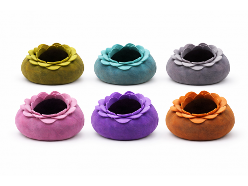 Wholesale Lotus Design Wool Felt Cat Cave - Felt and Yarn