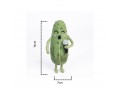 Handmade Wool Felt Singer Cucumber Ornament