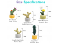 Wholesale Felt Succulents & Cactus Plants