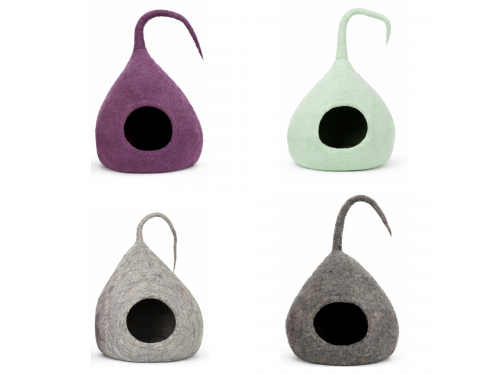 Wholesale Straight Tendril Wool Felt Cat Cave - Felt and Yarn