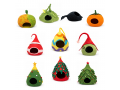 Wholesale Festive Wool Felt Cat Caves - Felt and Yarn