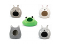 Wholesale Animal Design Wool Felt Cat Caves - Felt and Yarn