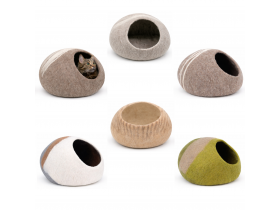 Wholesale Unique Striped Wool Felt Cat Cave - Felt and Yarn