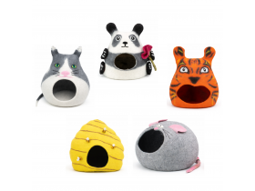 Wholesale Premium Animal Design Wool Felt Cat Caves - Felt and Yarn