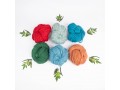Wholesale 40 Knot Wool Art Yarn for Weaving and Crochet