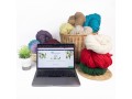 Wholesale 40 Knot Wool Art Yarn for Weaving and Crochet