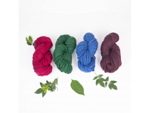 Wholesale 40 Knot Wool Art Yarn for Weaving and Crochet