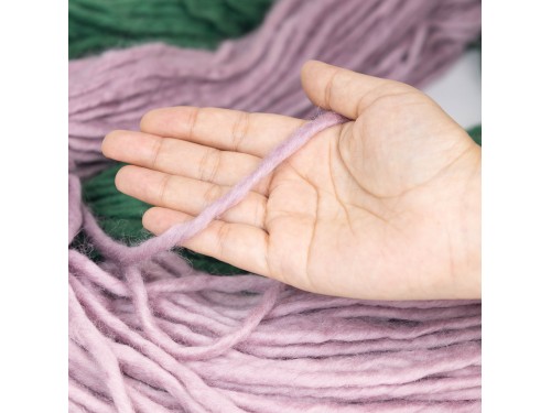 Wholesale 40 Knot Wool Art Yarn for Weaving and Crochet