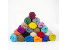 Bulk Wool Roving for Needle Felting - 40gram Roll