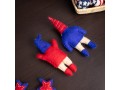4th of July Handmade Stitched Wool Felt Gnomes