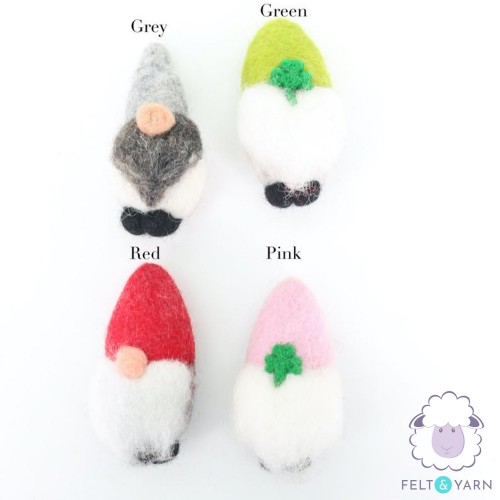 9cm Felt Gnomes Ornament