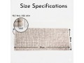 Marbled Tan Handmade Wool Felt Ball Cat Mat
