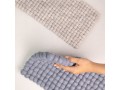 Handmade Dark Grey Wool Felt Ball Cat Mat