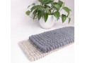 Handmade Dark Grey Wool Felt Ball Cat Mat