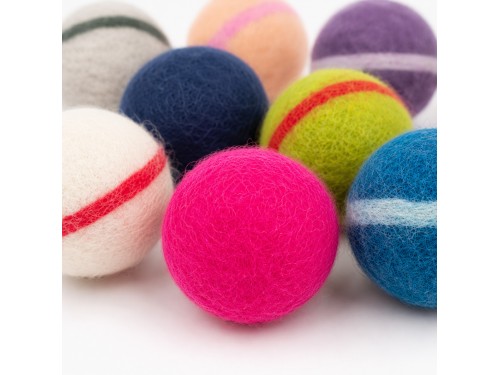 Wholesale Wool Felt Rattle Ball for Pets