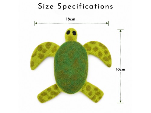 Wholesale Wool Felt Tortoise Dog Toy