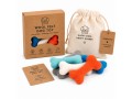 Wholesale Small Wool Felt Bone Dog Chew Toy