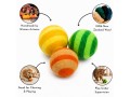Wholesale Striped Wool Felt Dog Balls Pack