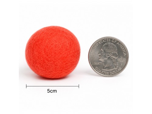 Wholesale Wool Felt Cat Ball Fetch Toy